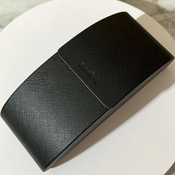 PRADA SHEILD AVIATOR UNISEX SUNGLASSES WITH CASE. 90s VINTAGE AND RARE IN EUC - Picture 8 of 16